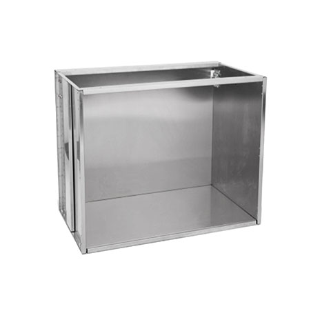 stainless steel modular kitchen-floating cabinet